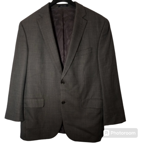 Daniel Cremieux Other - Daniel Cremieux Classic Nailhead Sport Jacket Charcoal Gray Mens 42R